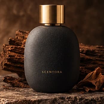 Bois Intense bottle detail