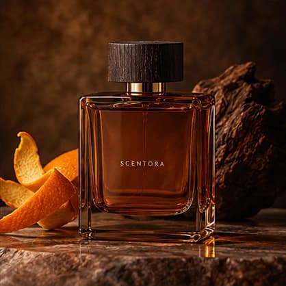 Amber Muse perfume bottle