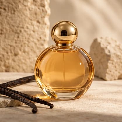 Lumière Vanilla perfume bottle
